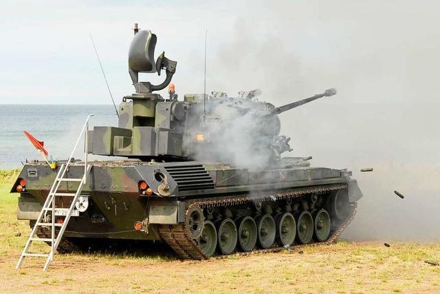 Ukraine erhlt erste Gepard-Flugabwehrpanzer aus Deutschland