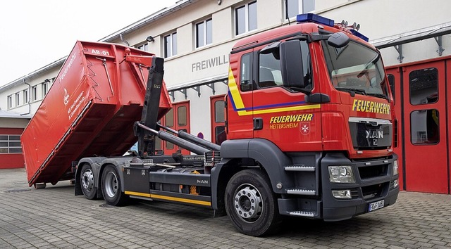 Heitersheim hat es bereits, Mllheim bald auch: ein Wechselladerfahrzeug  | Foto: Volker Mnch