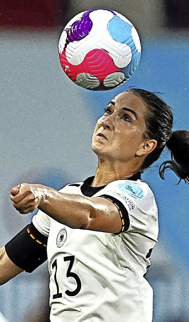 Sara Dbritz in Aktion  | Foto: JUSTIN TALLIS (AFP)