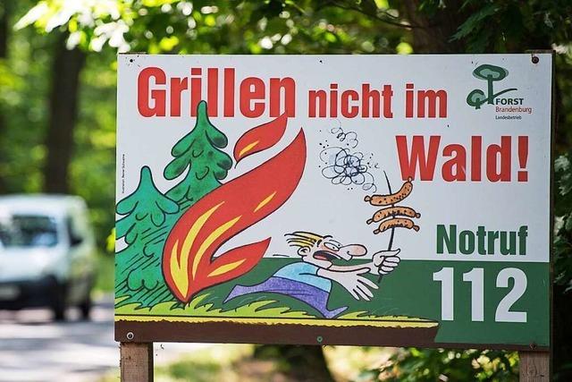 Landratsamt spricht Grillverbot im Wald aus