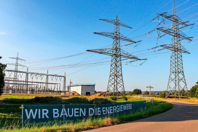 Das 380-kV-Umspannwerk in Eichstetten ...ignet. Daher ist ein Neubau notwendig.  | Foto: Daniel Hengst