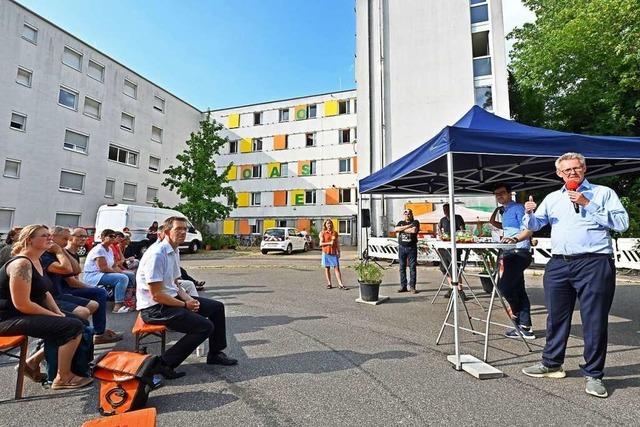 Selbst im Sommer ist Freiburgs Obdachlosen-Unterkunft berbelegt