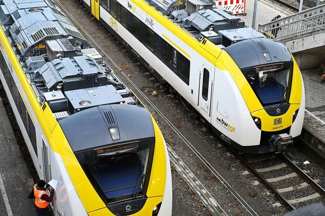 Verzgerungen und Zugausflle gab es a...mittag zwischen Freiburg und Neustadt.  | Foto: Thomas Kunz