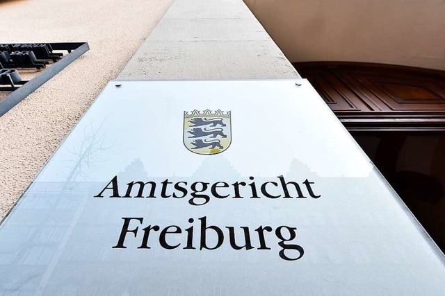 Die Verhandlung fand am Freiburger Amtsgericht statt.  | Foto: Freiburg