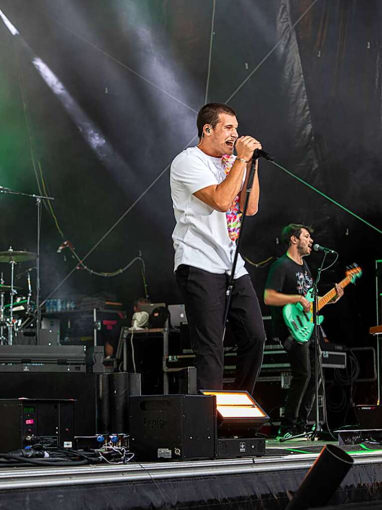 Aller guten Dinge waren fnf bei I EM Music in Emmendingen. Den Schlusspunkt des Festivals setzte Wincent Weiss.