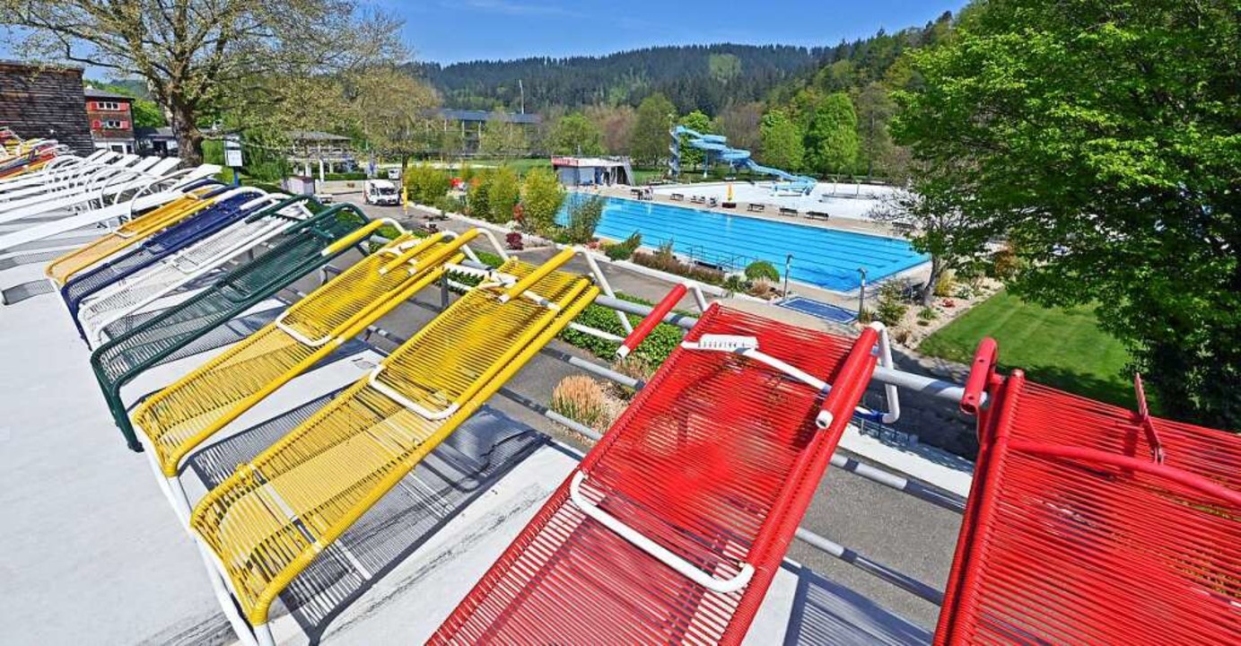 Das Strandbad hat ab sofort unter der Woche drei Stunden weniger geffnet.  | Foto: Michael Bamberger