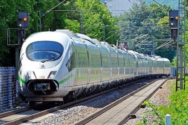 Zugausfälle wegen Bauarbeiten an der Rheintalbahn in den Sommerferien