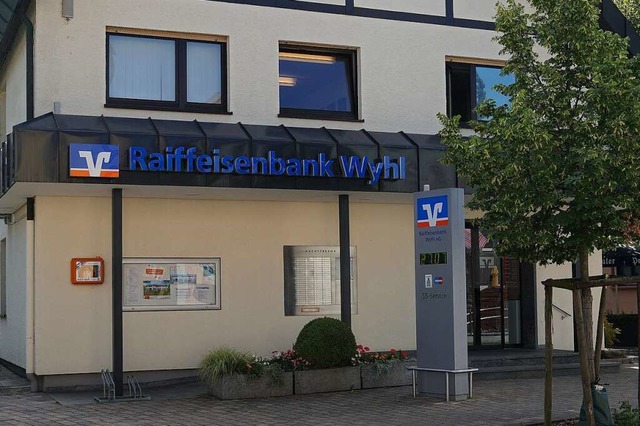 Das Gebude der Raiffeisenbank Wyhl  | Foto: Jrgen Schweizer