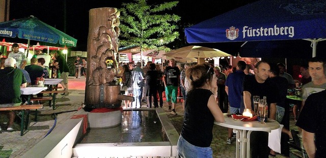 Das Brunennfest war gut besucht.  | Foto: Helmut Hringer