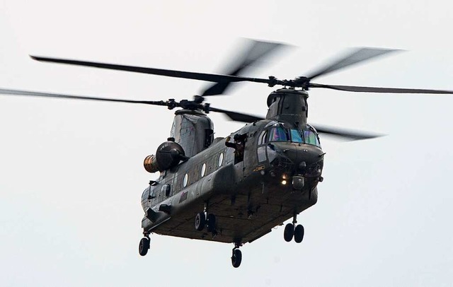 In drei Jahren sollen die ersten Chinooks ausgeliefert werden.  | Foto: Fabian Sommer