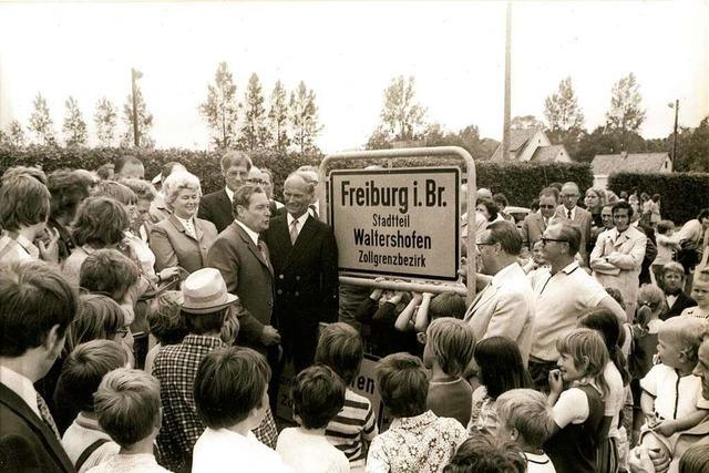 Seit 50 Jahren sind Freiburg und Waltershofen ein Paar – es war keine Liebesheirat