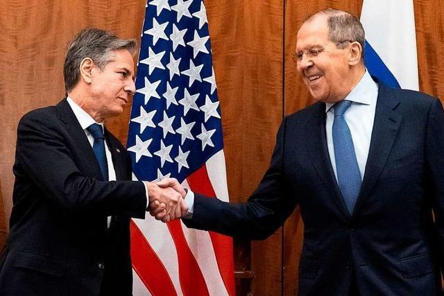 US-Auenminister Blinken will mit dem russischen Auenminister Lawrow reden