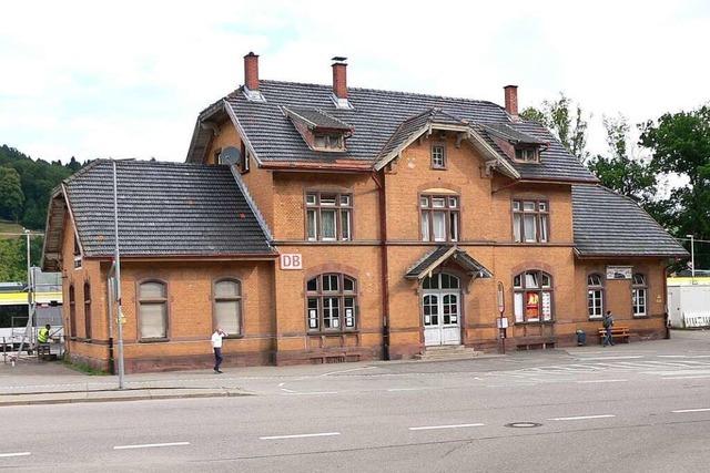 So soll der Elzacher Bahnhof nach der Umgestaltung aussehen