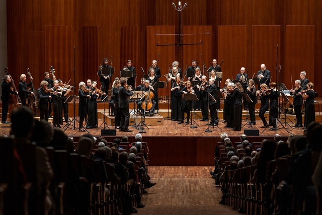 Das Freiburger Barockorchester gastier...e regelmig im  Konzerthaus Freiburg.  | Foto: Britt Schilling 