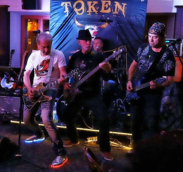 Die Rockband Token ist zum ersten Mal ...d wird sicherlich fr Stimmung sorgen.  | Foto: Band Token