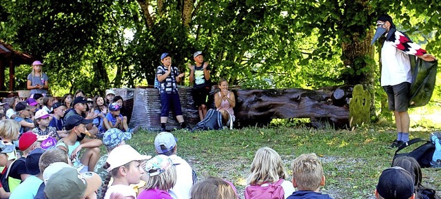 <BZ-FotoAnlauf>Naturparkschule:</BZ-Fo...hlern  Sagen des Kleinen Wiesentals.   | Foto: Yvonne Rnzi