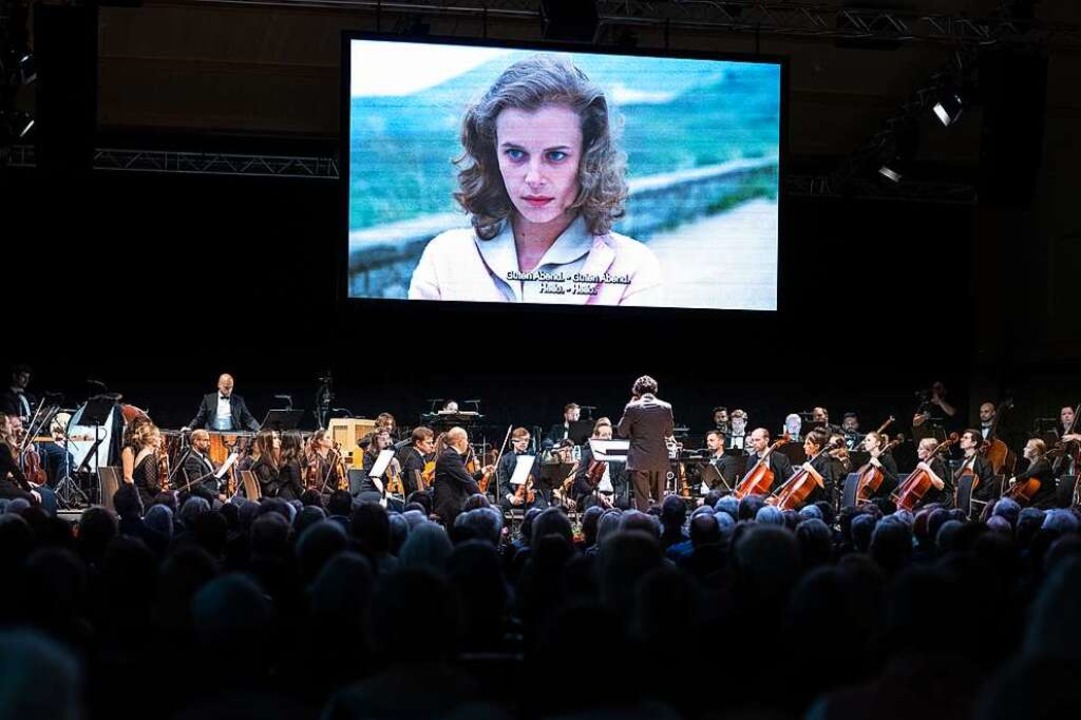 Das City Light Symphony Orchestra spie...2. August beim Open Classics am Rhein.  | Foto: Marcel Giger  davos.ch@gmail.com