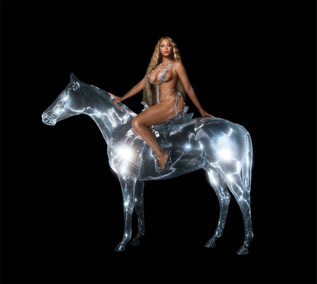 Das Cover von Renaissance: Beyonc rei...ographischen Pferd auf die Tanzflche.  | Foto: Sony Music