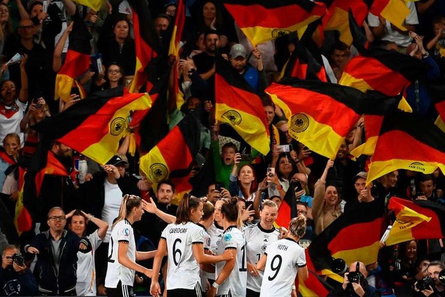 Freude nach dem Sieg im Halbfinale gegen Frankreich  | Foto: FRANCK FIFE (AFP)