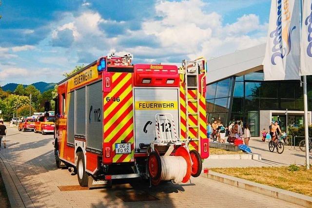 Offenburger Stegermatt-Bad nach Brandalarm evakuiert