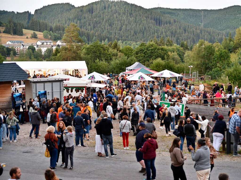 Festival an der Hochfirstschanze mit Filmmusik und dem Soundtrack von Harry Potter.