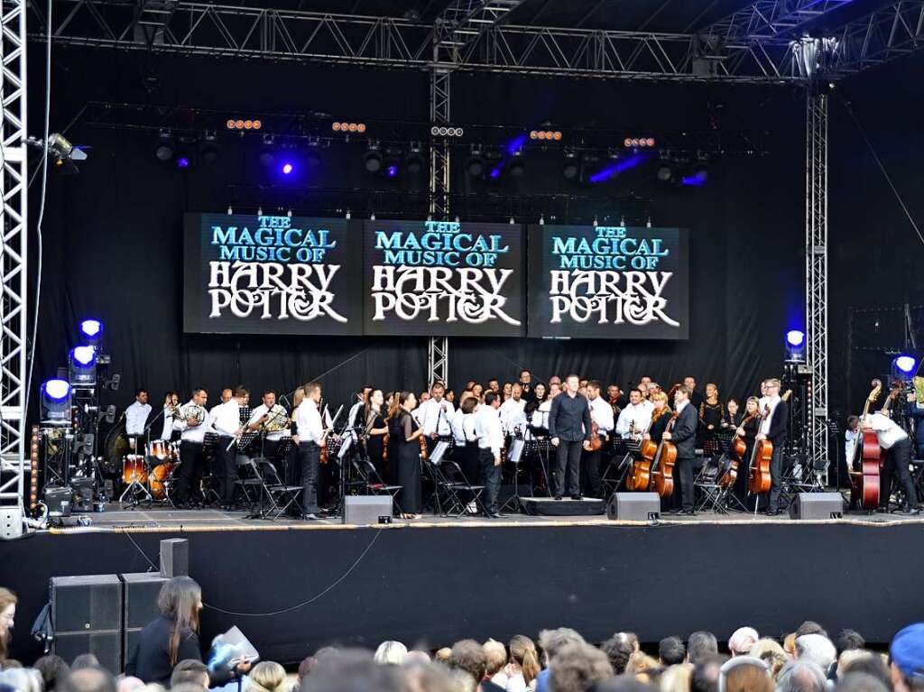 Festival an der Hochfirstschanze mit Filmmusik und dem Soundtrack von Harry Potter.