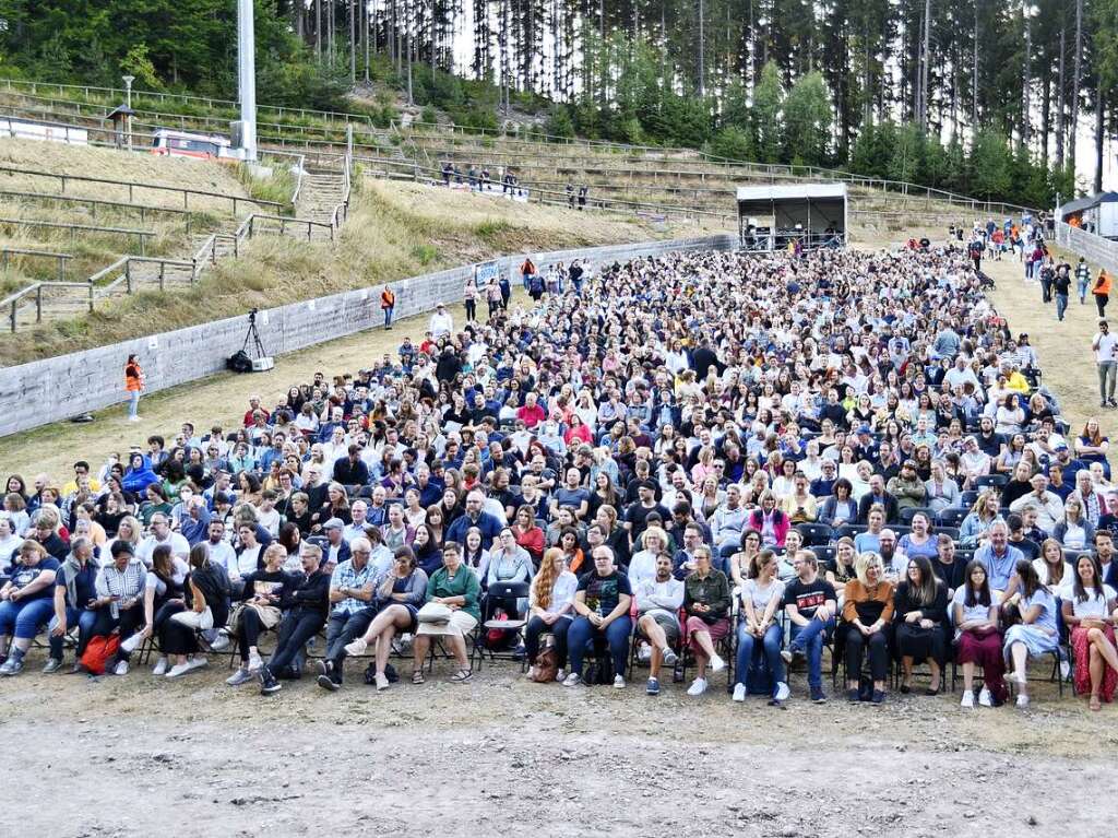 Festival an der Hochfirstschanze mit Filmmusik und dem Soundtrack von Harry Potter.