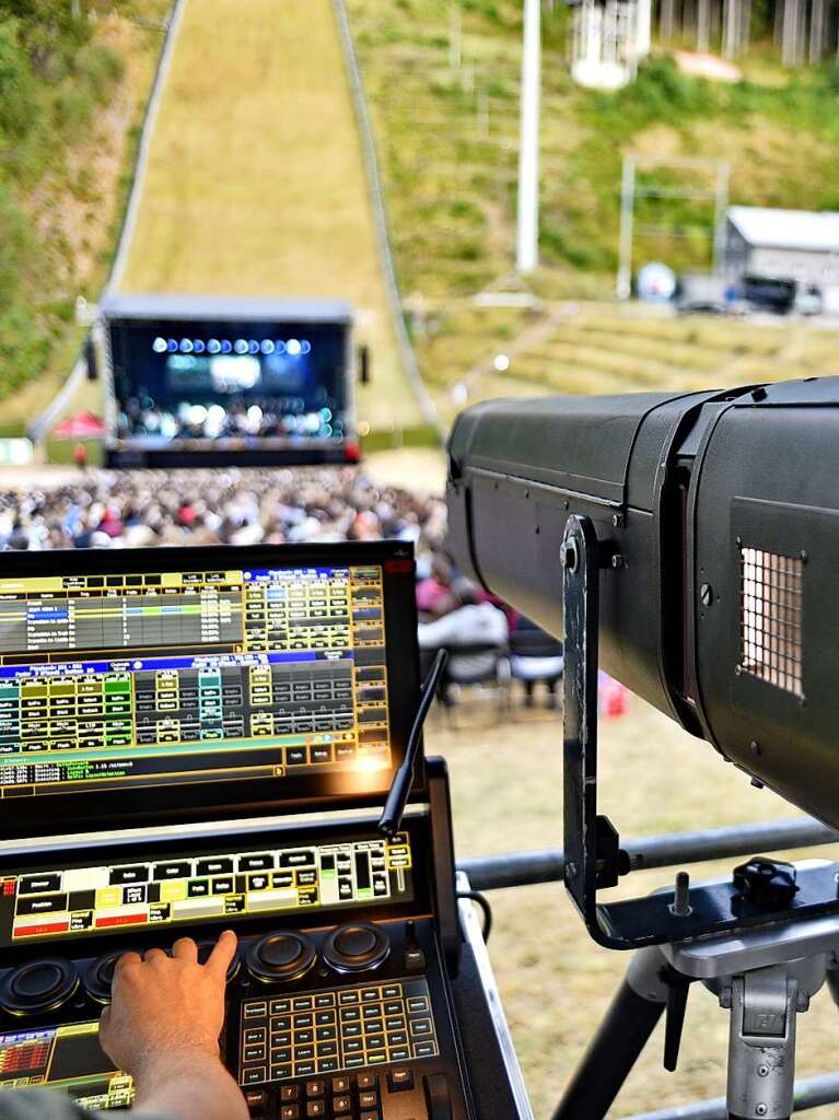 Festival an der Hochfirstschanze mit Filmmusik und dem Soundtrack von Harry Potter.