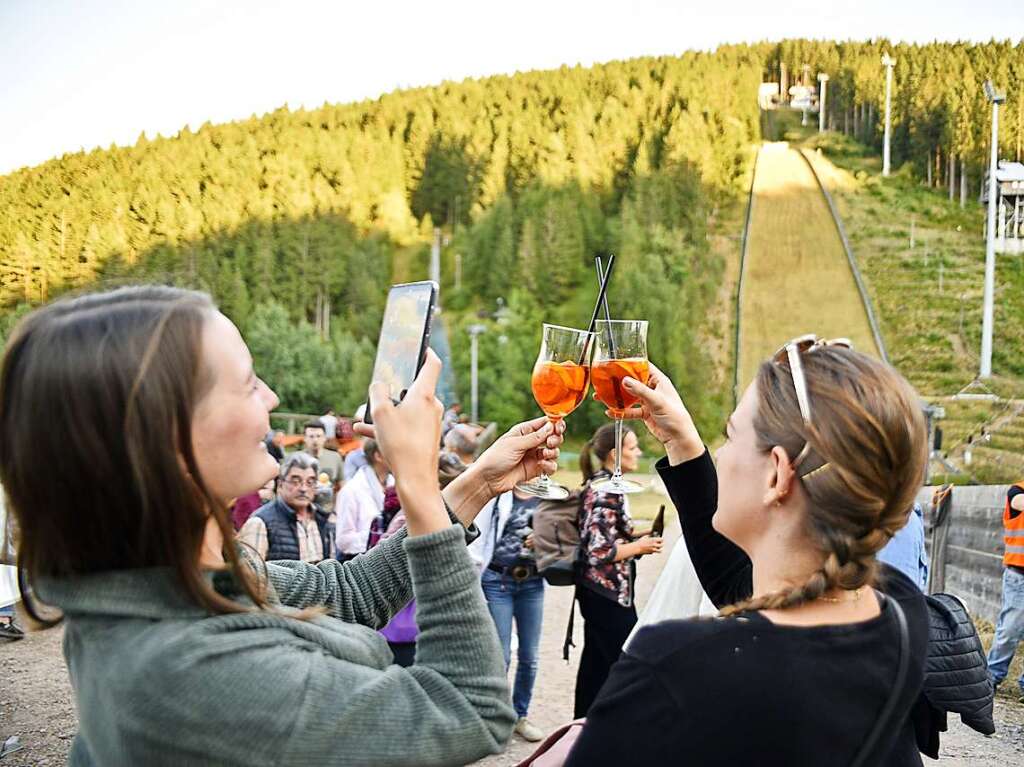 Festival an der Hochfirstschanze mit Filmmusik und dem Soundtrack von Harry Potter.