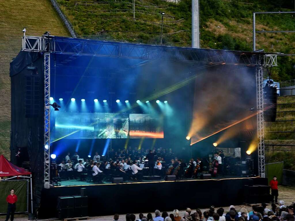 Festival an der Hochfirstschanze mit Filmmusik und dem Soundtrack von Harry Potter.