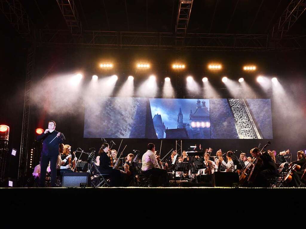 Festival an der Hochfirstschanze mit Filmmusik und dem Soundtrack von Harry Potter.