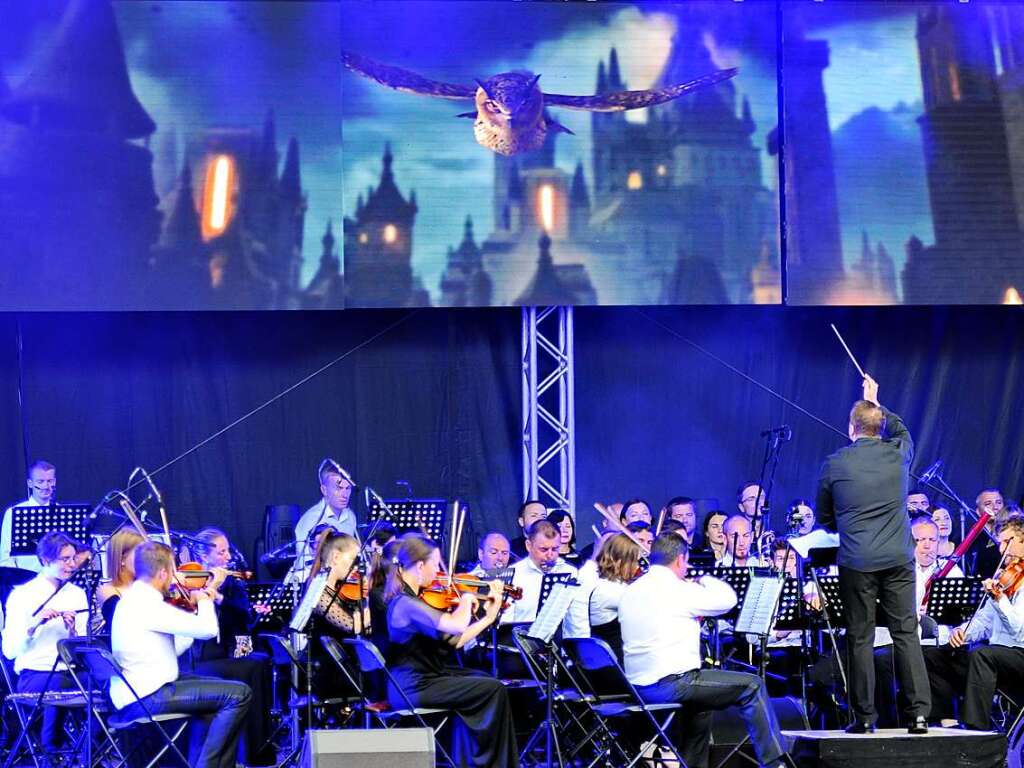 Festival an der Hochfirstschanze mit Filmmusik und dem Soundtrack von Harry Potter.