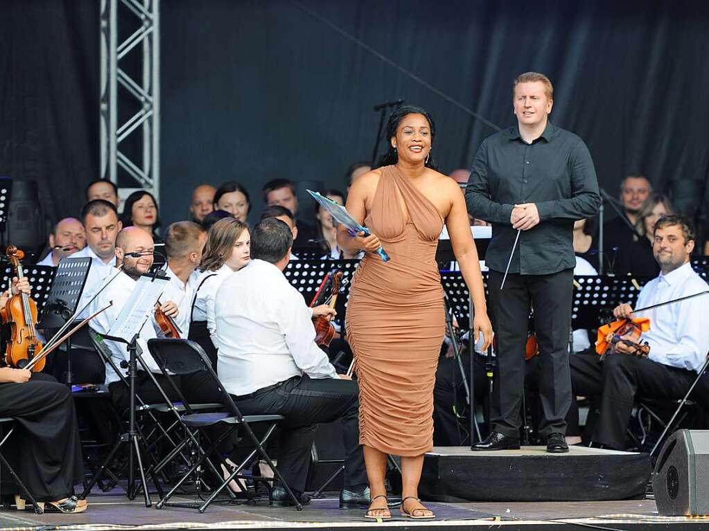 Festival an der Hochfirstschanze mit Filmmusik und dem Soundtrack von Harry Potter.