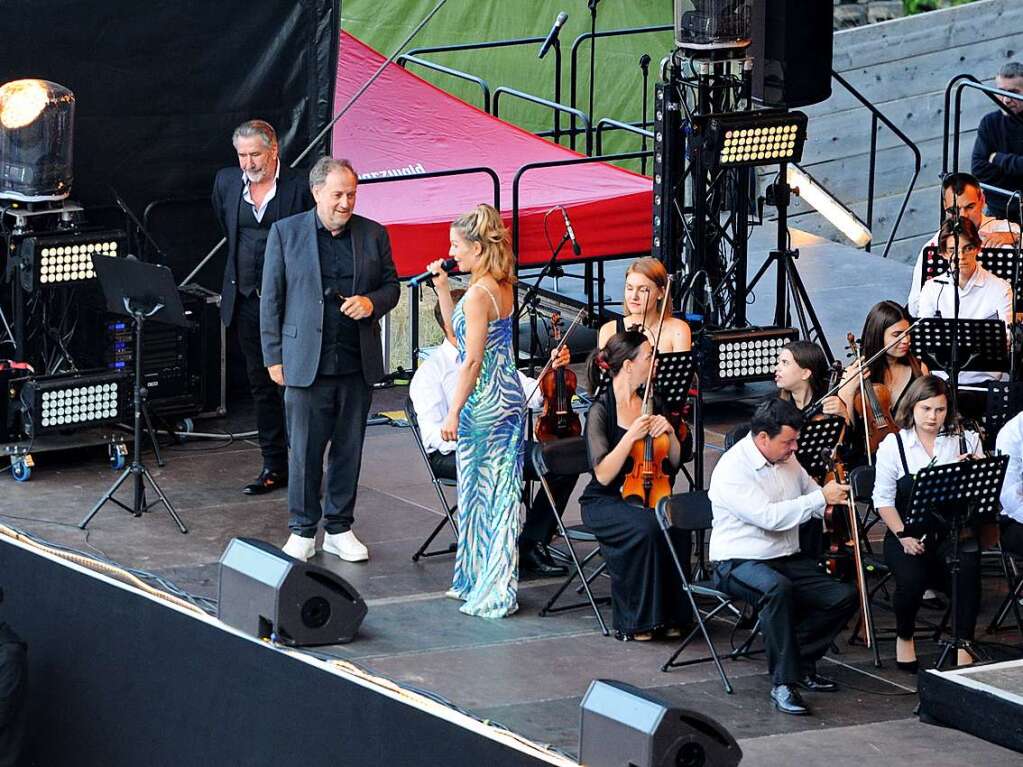 Festival an der Hochfirstschanze mit Filmmusik und dem Soundtrack von Harry Potter.