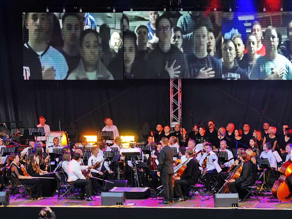 Festival an der Hochfirstschanze mit Filmmusik und dem Soundtrack von Harry Potter.