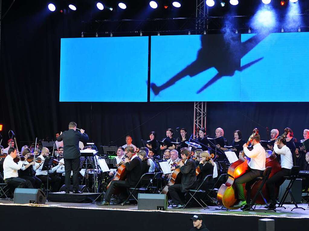 Festival an der Hochfirstschanze mit Filmmusik und dem Soundtrack von Harry Potter.