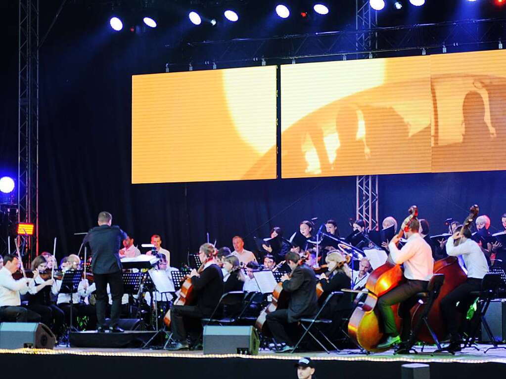 Festival an der Hochfirstschanze mit Filmmusik und dem Soundtrack von Harry Potter.