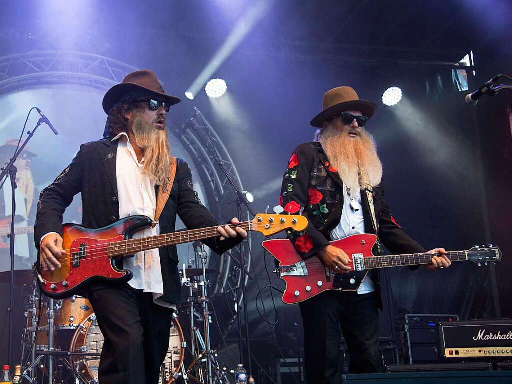 Markant – die langen Brte und ein rockiger Gitarrensound zeichneten die ZZ Top-Revivalband aus.