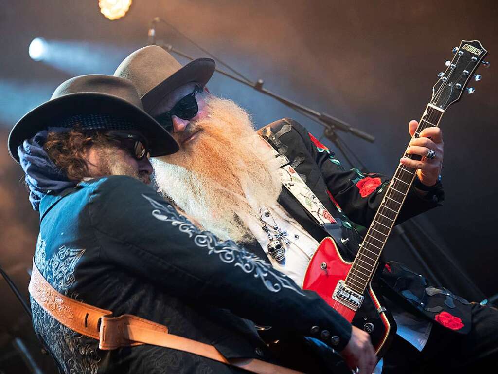 Markant – die langen Brte und ein rockiger Gitarrensound zeichneten die ZZ Top-Revivalband aus.