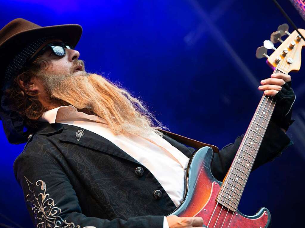 Markant – die langen Brte und ein rockiger Gitarrensound zeichneten die ZZ Top-Revivalband aus.