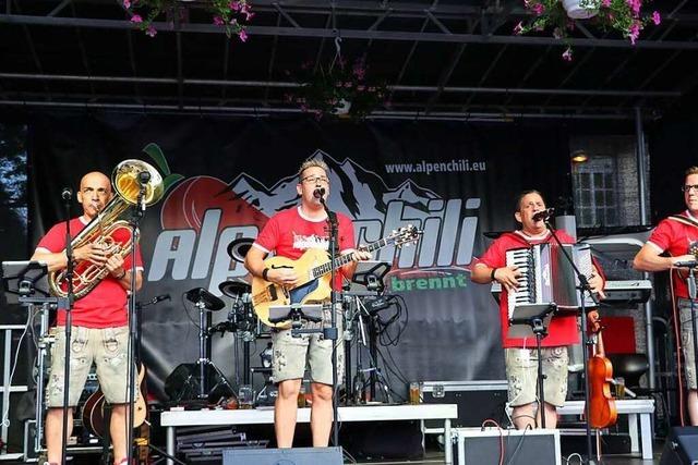 Bonndorfer Schlossfest mit Besucherrekord