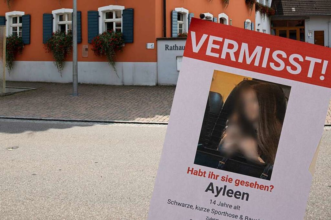 Auch mit Flugblttern wird in Gottenhe...en gesucht &#8211; bisher ohne Erfolg.  | Foto: Hubert Gemmert