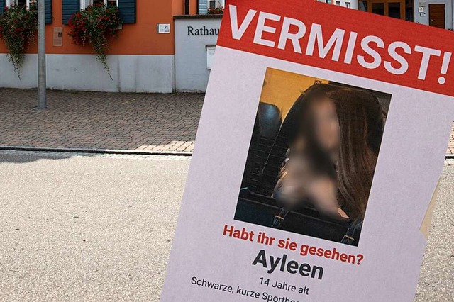 Seit Donnerstag wird die 14-Jhrige Ayleen A. aus Gottenheim vermisst.  | Foto: Hubert Gemmert