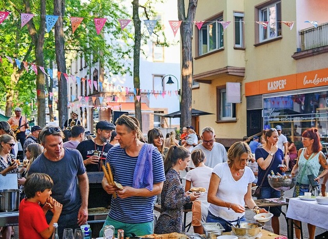 Die Oststadt kann feiern &#8211; und z...erer Atmosphre und vielen Angeboten.   | Foto: Fabian Linder