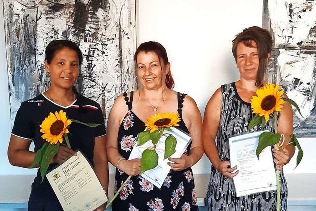 Elf Frauen im Landkreis Lörrach gelingt der berufliche Neustart