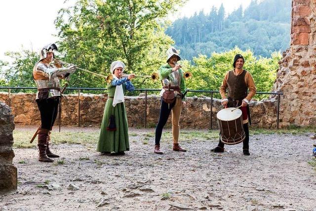 Zurck ins Jahr 1475: Eine Zeitreise an der Kastelburg in Waldkirch