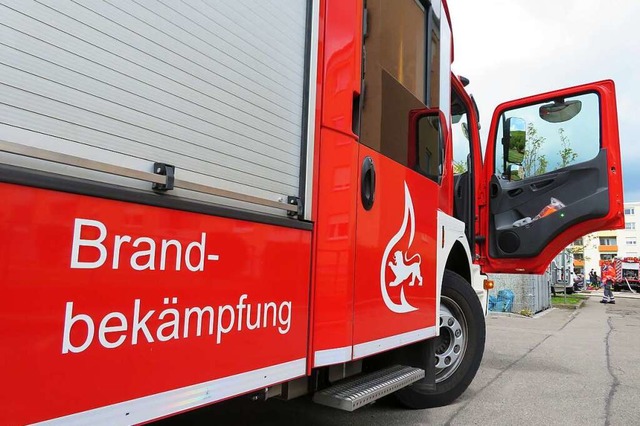 Die Feuerwehr Lrrach kann greren Schaden verhindern (Symbolfoto).  | Foto: Peter Gerigk