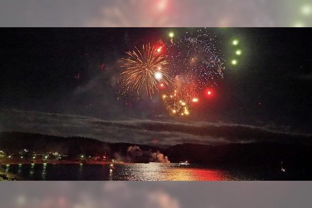 Zwei Tage lang findet das Seenachsfest am Schluchsee statt