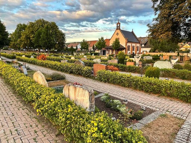 Die Gebhren fr den Friedhof in Merdingen werden deutlich teurer.  | Foto: Mario Schneberg
