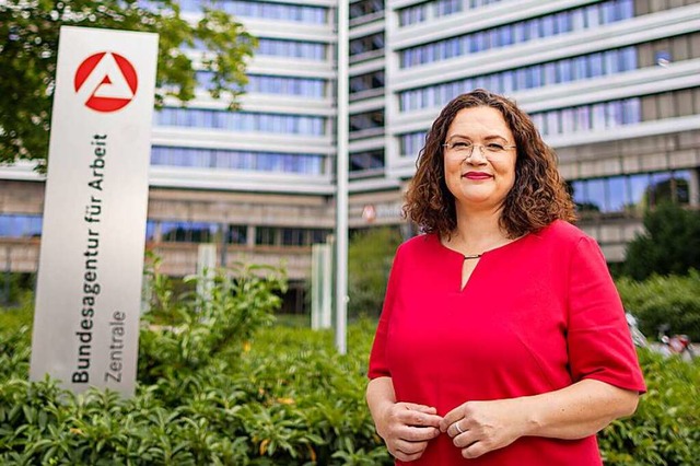 Andrea Nahles  | Foto: Daniel Karmann (dpa)